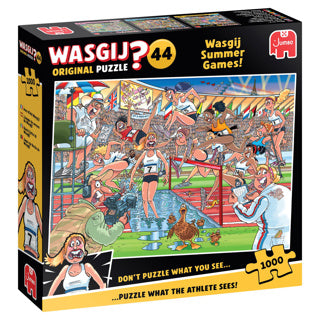Jumbo wasgij original 44 jigsaw puzzle - summer games!, 1000 pcs.