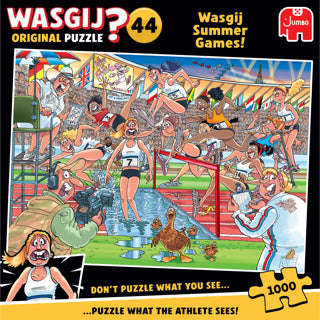 Jumbo wasgij original 44 jigsaw puzzle - summer games!, 1000 pcs.