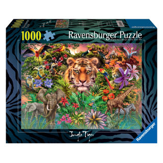 Ravensburger puzzle tigre de la jungle, 1000 pcs.