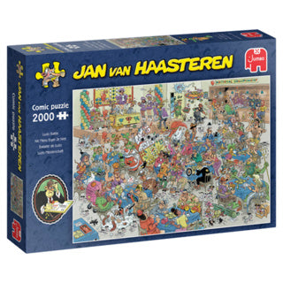 Jumbo puzzle Jan Van Haasteren Campionato olandese Le persone non ti infastidiscono 2000 pezzi