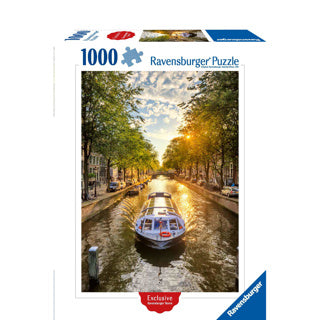 Ravensburger puzzle Amsterdam cruise 1000 pieces