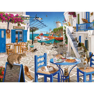 Ravensburger puzzle cats of mykonos 1500 pieces