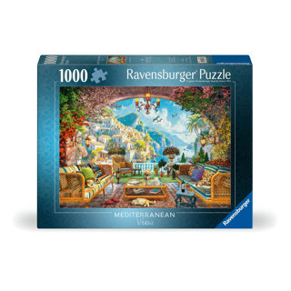 Ravensburger puzzle Mediterranean terrace view 1000 pieces