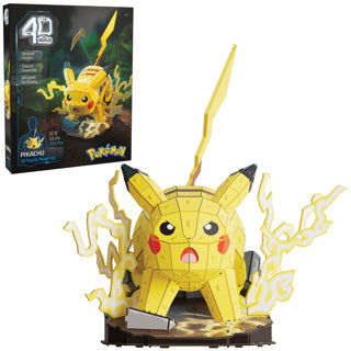 4d bygge pokemon pikachu