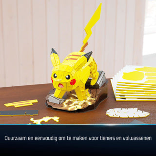 4d bygge pokemon pikachu
