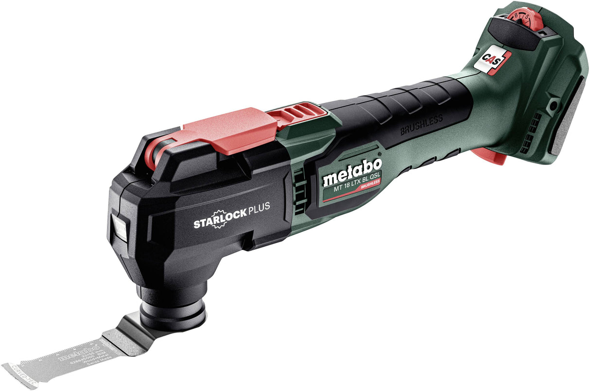 Metabo mt 18 ltx bl qsl 18v | accu multitool body | zonder accu's en lader - 613088850