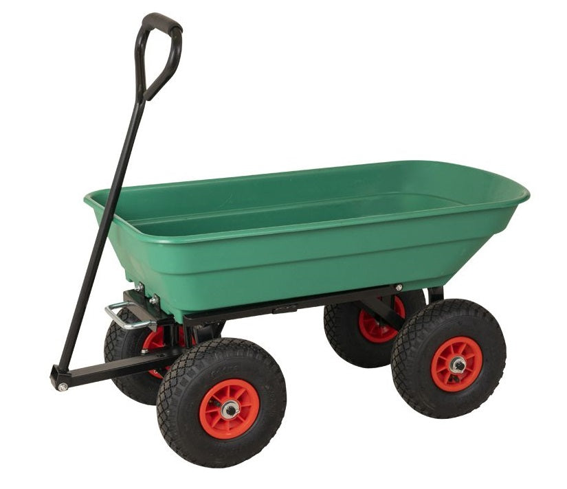 Sr Trekkar Strandkar 50 litres de vert avec des pneus d'air de fonction de basculement