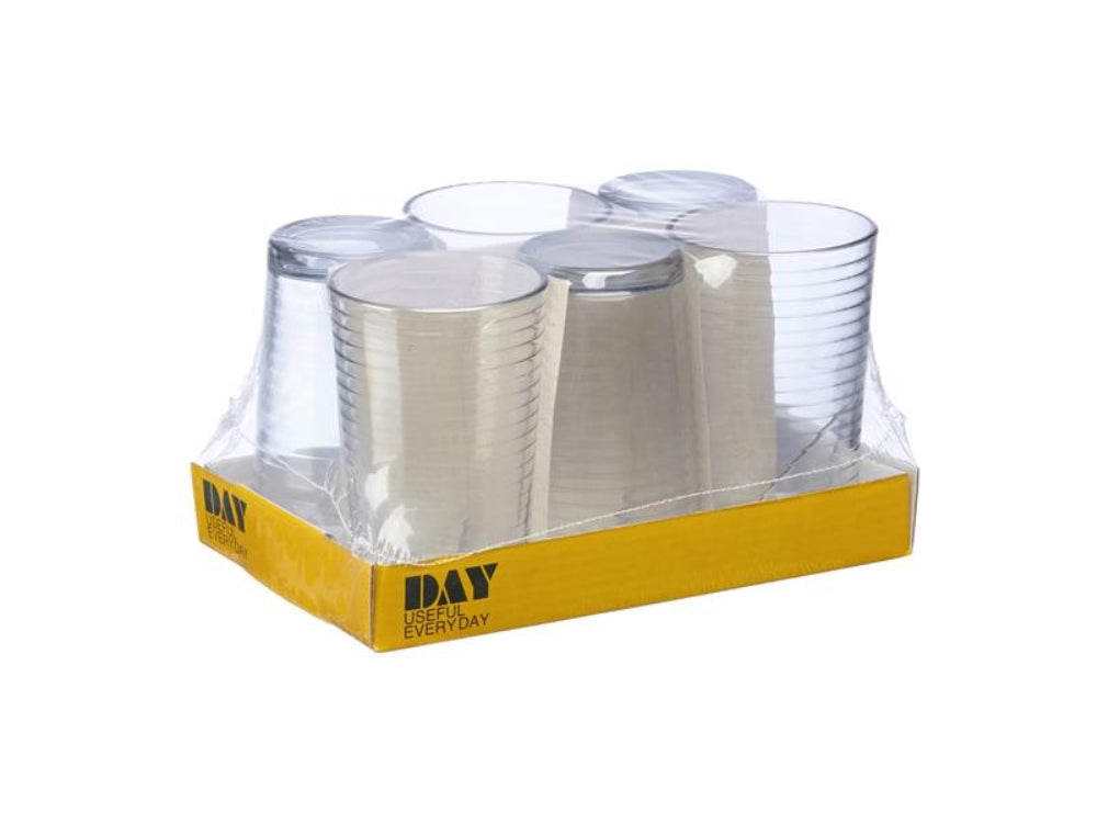 Geriamasis stiklas briaunotas 22cl 6 vnt