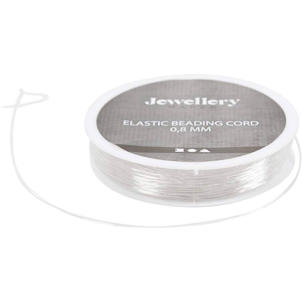 Creativ company elastic cord, round, thickness 0.8 mm, 10 m 1 roll