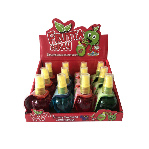 Funny candy frutta spray (12 pieces)