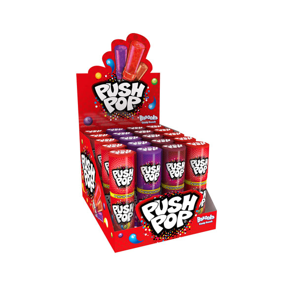 Bazooka push pop 4 smaken (20 stuks)