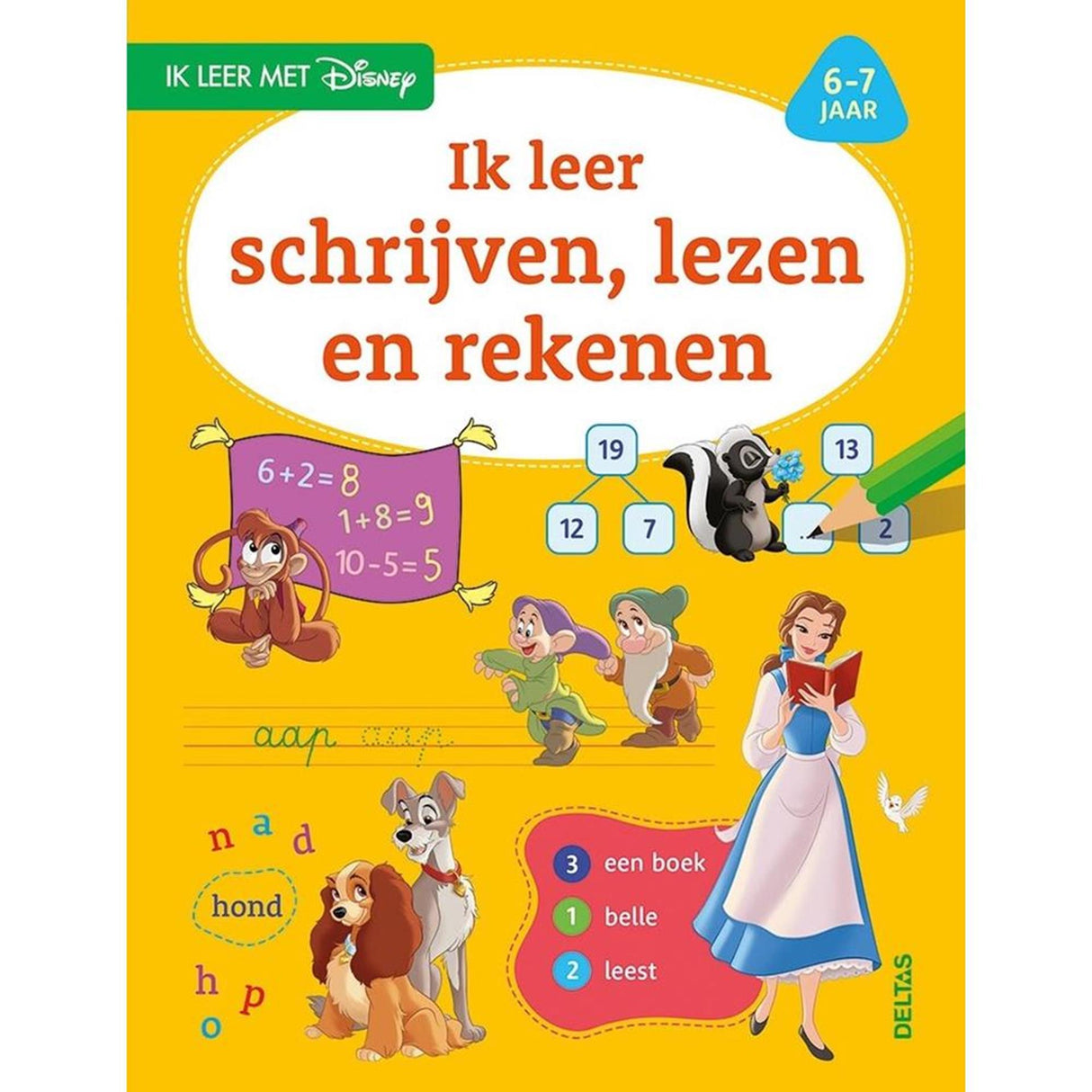 Deltas Disney Schreiben, Lesen und Rechnen (6-7 Jahre)