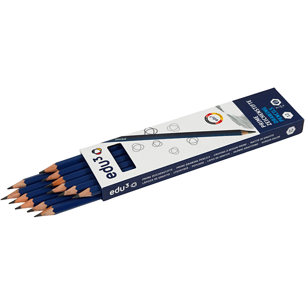 Edu3 edu drawing pencil, 4b, 12 pieces 1 box