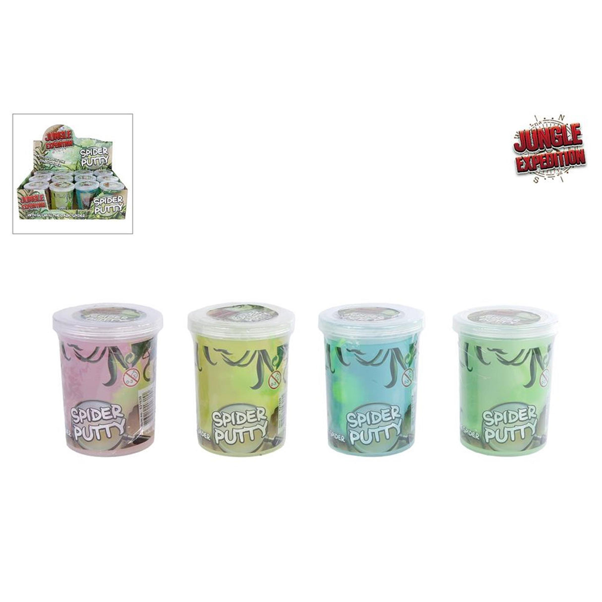 Jungleekspeditionspartel med spinglød i mørke, 115 gram