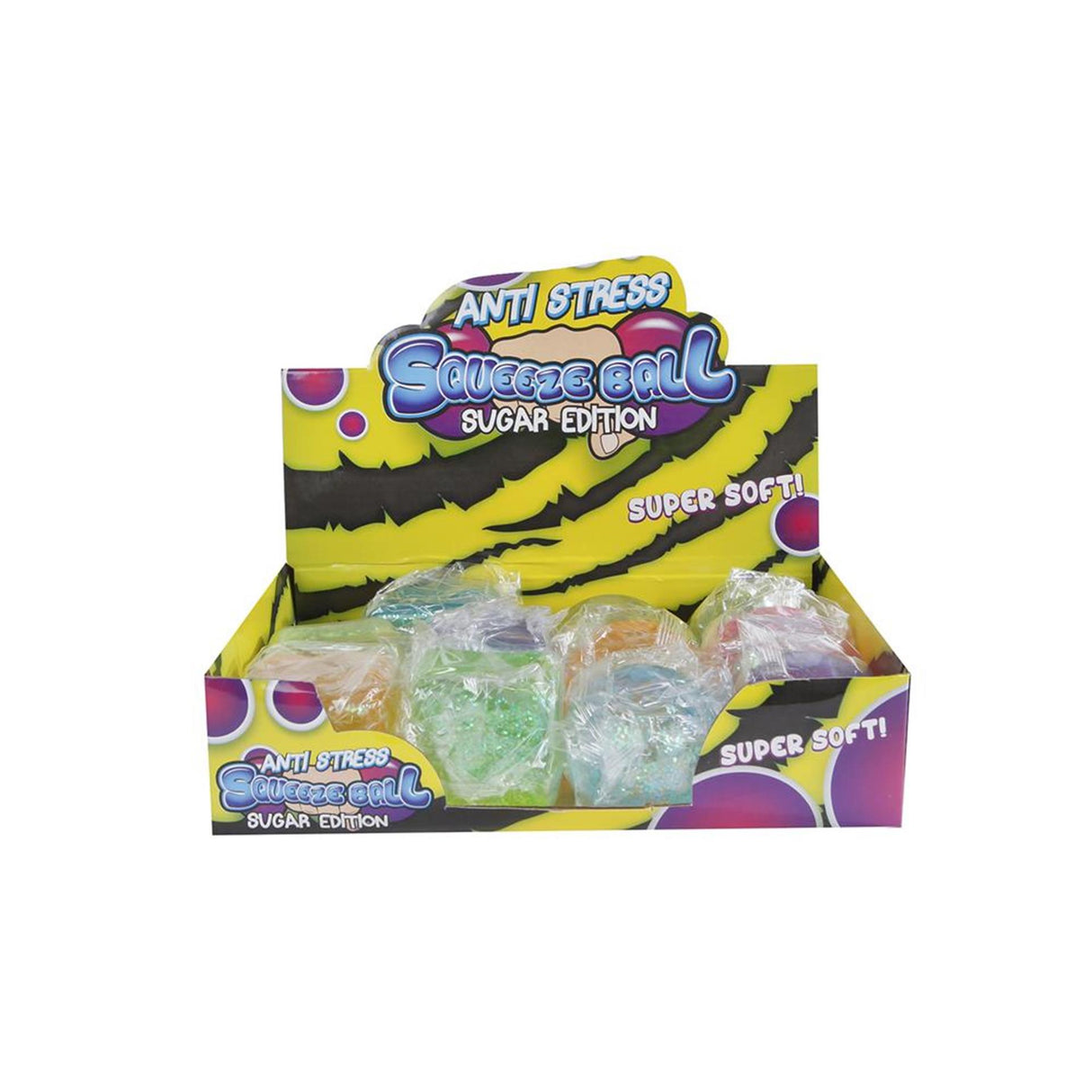 Wyciśnij kulkę z żelem cukrowym o średnicy 6cm