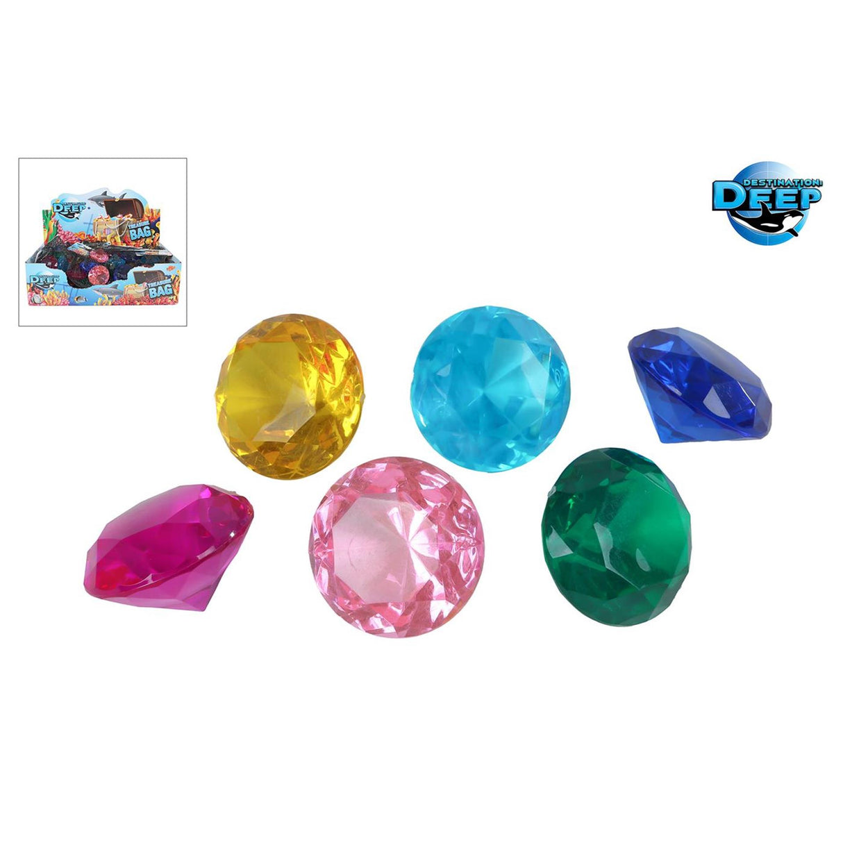 Destination deep diamonds, 6 pieces
