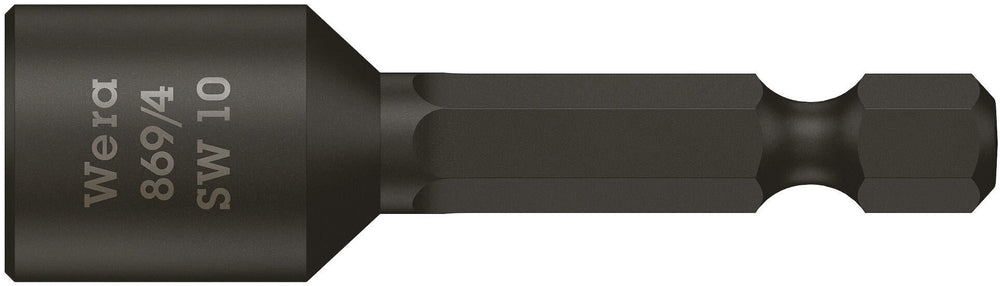 Wera socket wrench 869 4 bit insert 10mm 869 4 1 4