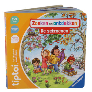 Ravensburger tiptoi book search and discover: the seasons