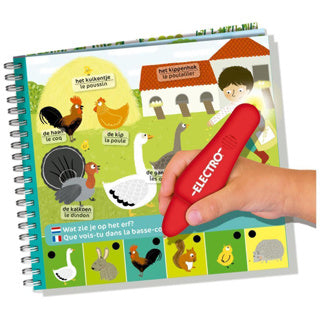 Jumbo Electro Wonderpen Mini Farm Educational Game