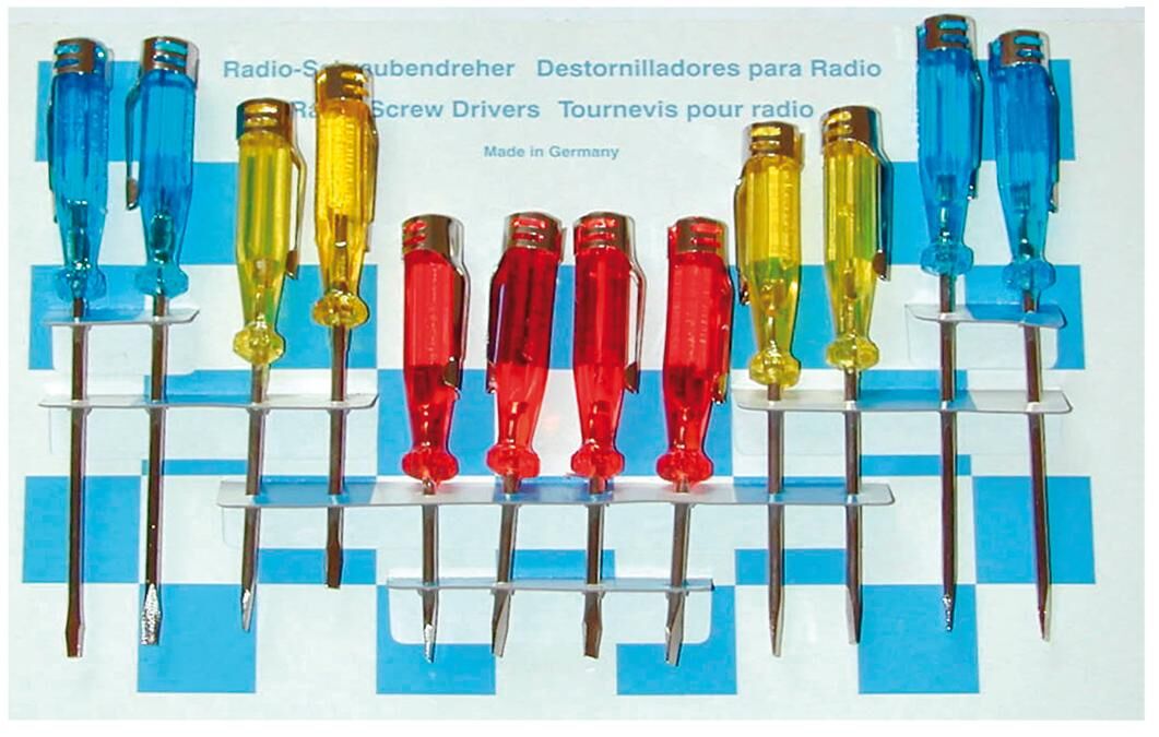 Sw stahl sw-stahl screwdriver set screwdr.sort.12 pcs. on card