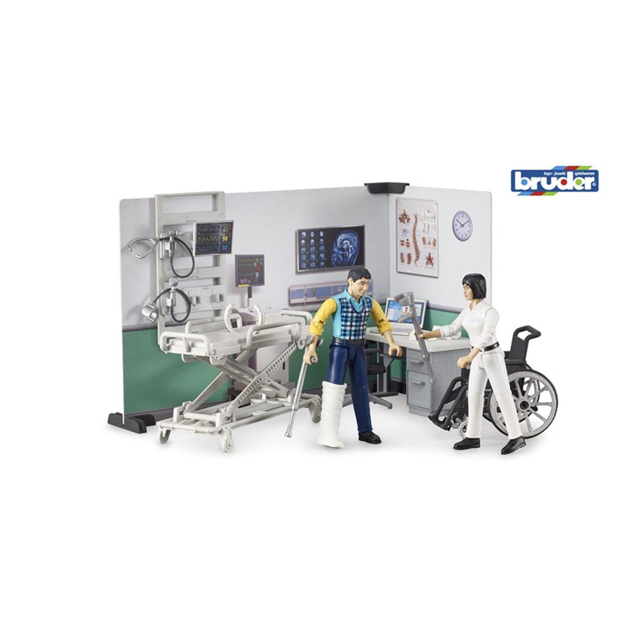 Bruder Bworld Hospital Set