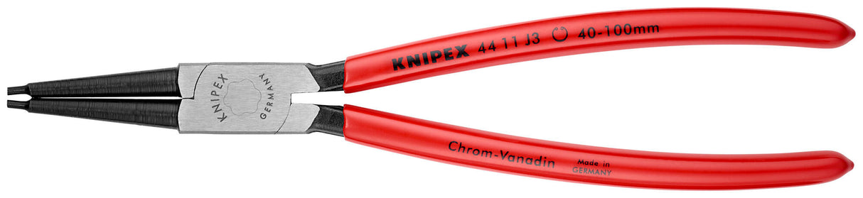 Knipex circlip pliers ring pliers, inside pol.pvc straight 225mm
