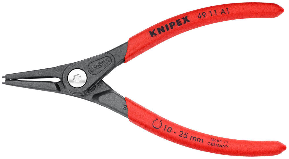 Knipex circlip pliers external ring pliers a 1 l1= 140mm straight