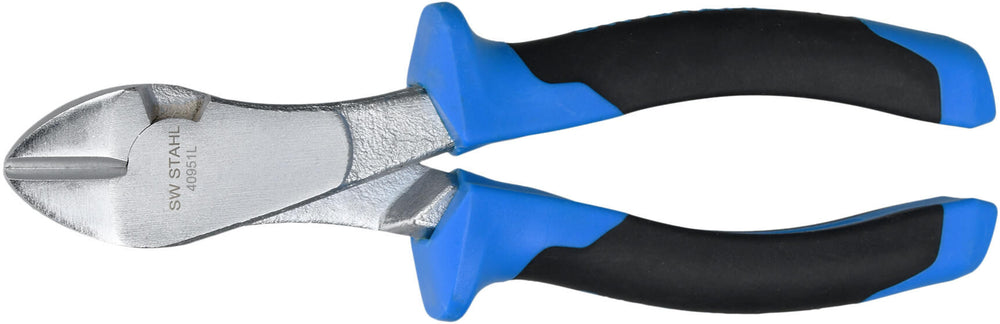 Sw stahl sw-stahl zijsnijtang side cutter 180mm black steel, silver