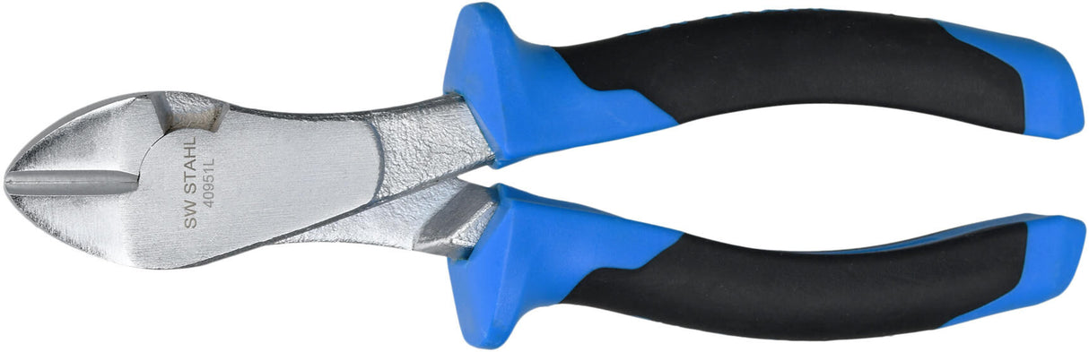 Sw stahl sw-stahl zijsnijtang side cutter 180mm black steel, silver