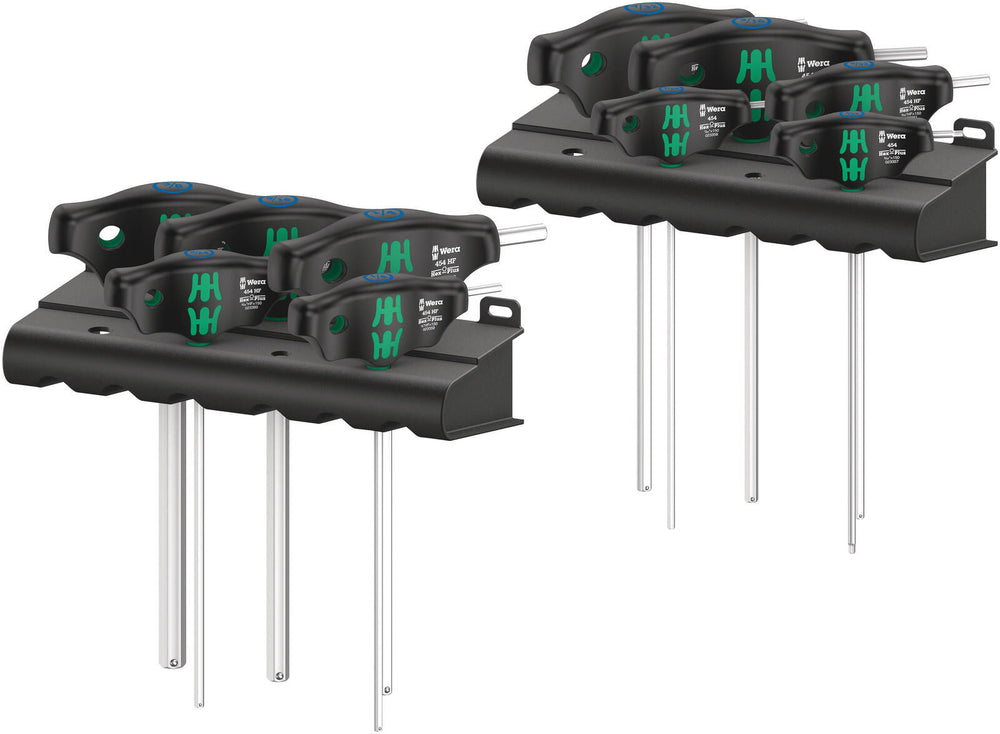 Wera 454 10 HF Set Imperial 1 Stiftsleutelset T-greep H