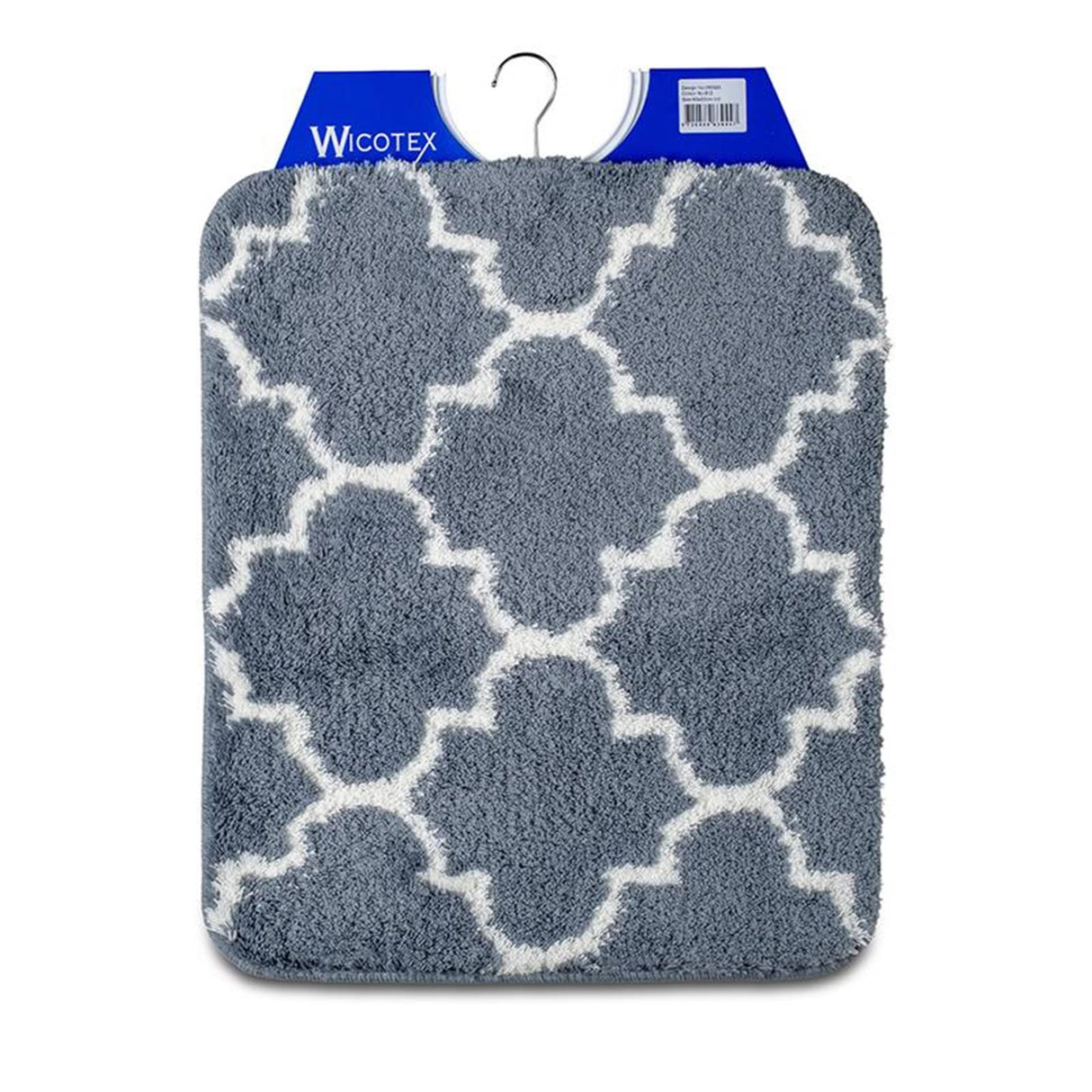Wicotex bidetmat marseille grijs 50x60cm