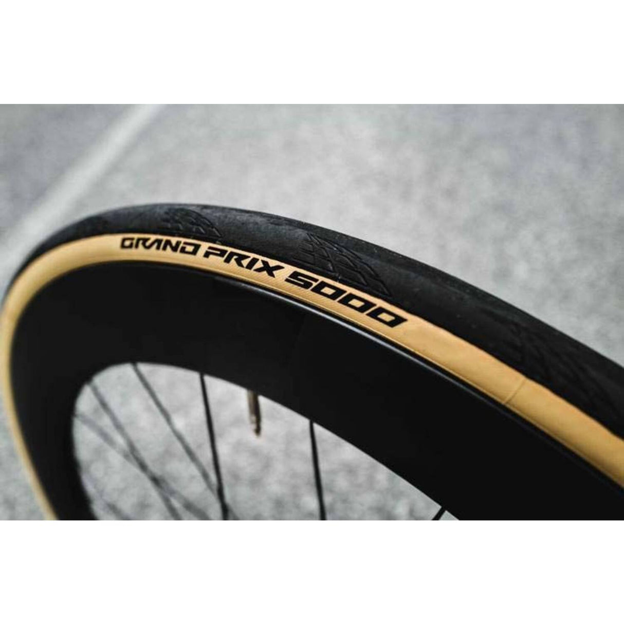 Continental GP5000 Racing Bike Band 700x25c črna krema