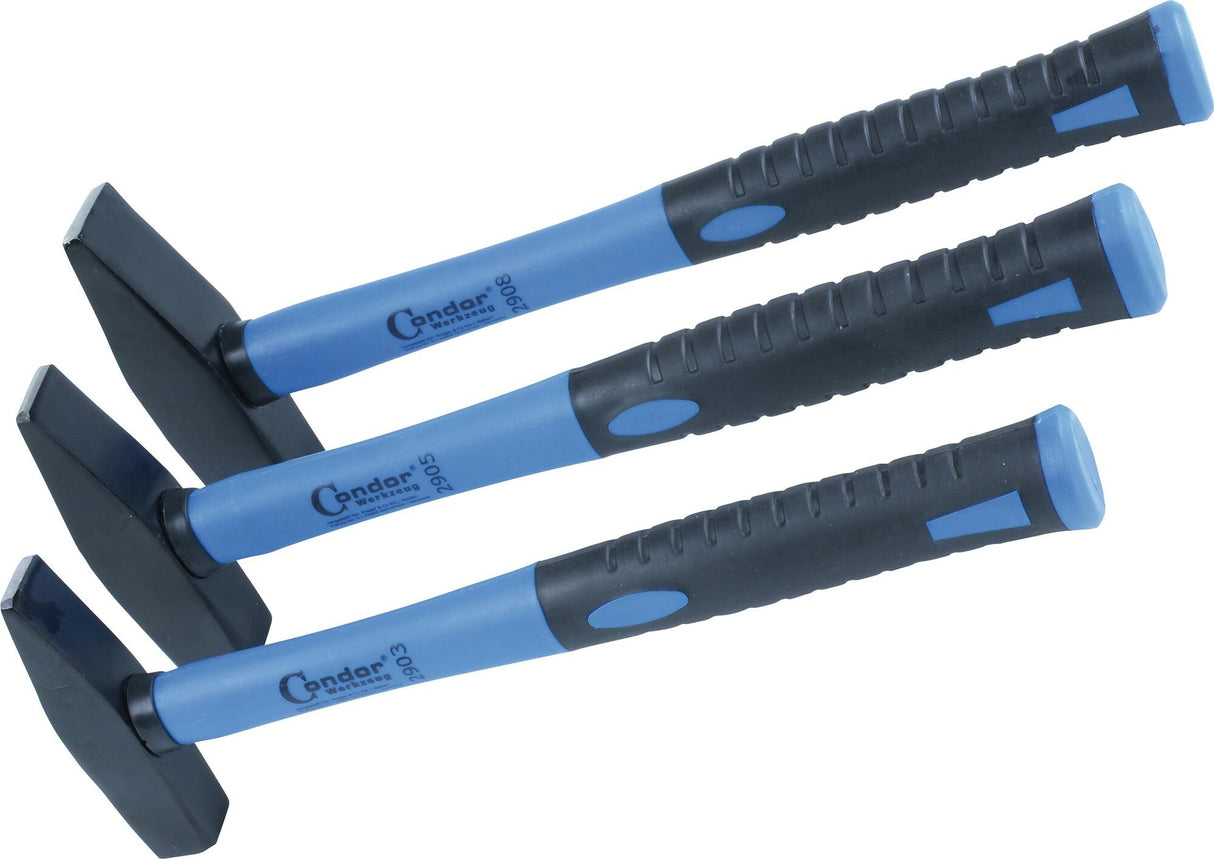Condor craftsman's hammer set hammer set w. fiberglass 3-piece.