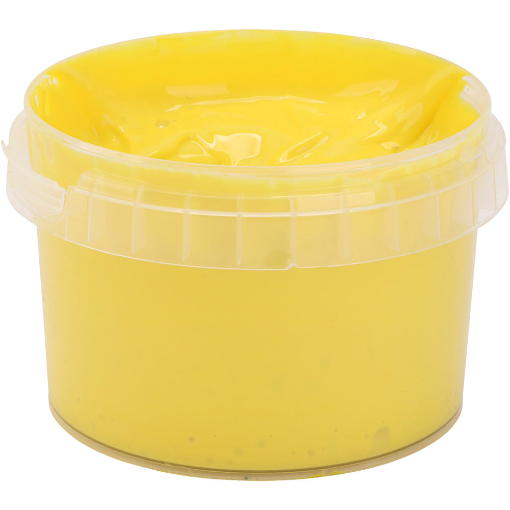 Primo finger paint, yellow, 250 ml 1 bottle