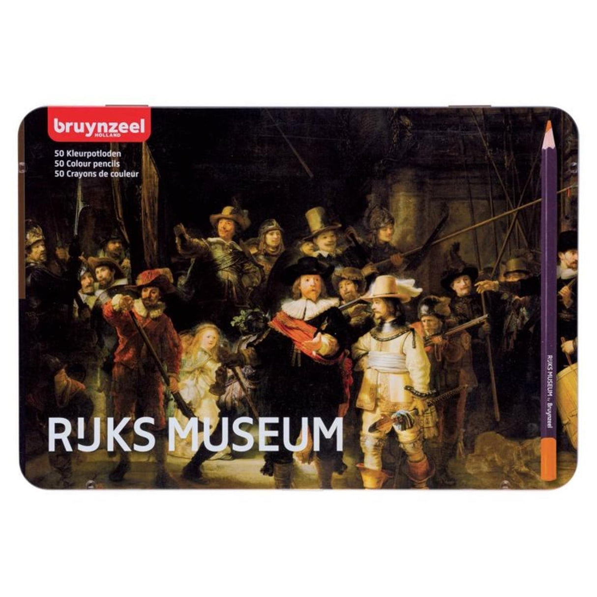 Bruynzeel Rijksmuseum Coloured Pencils, 50 pcs.
