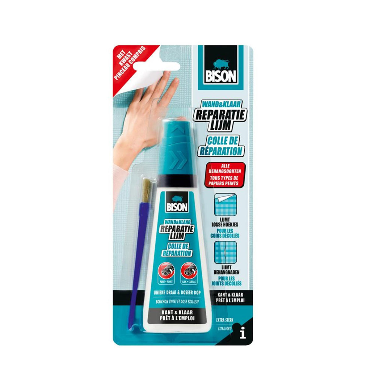 Bison wand klaar behangreparatielijm
