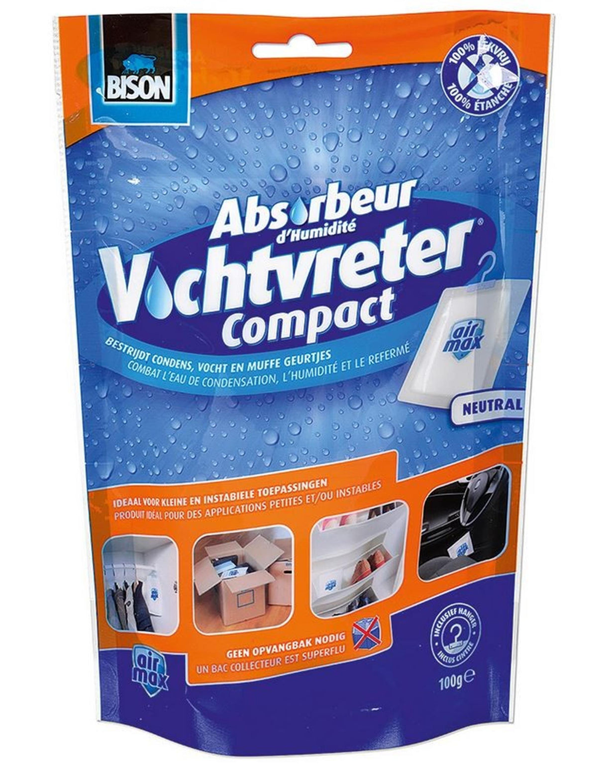 Bison moisture absorber compact 100 gr