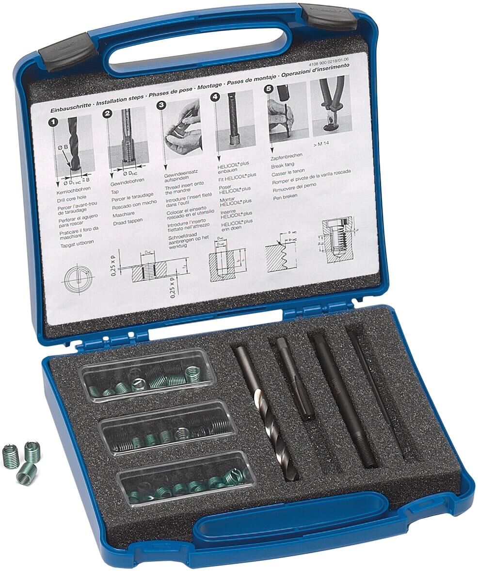 Böllhoff helicoil plus thread repair assortment rep. pack helicoil m5