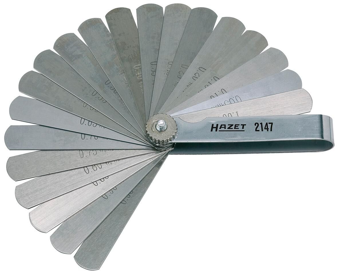 Hazet feeler gauge fuehler teaching set 20sheet