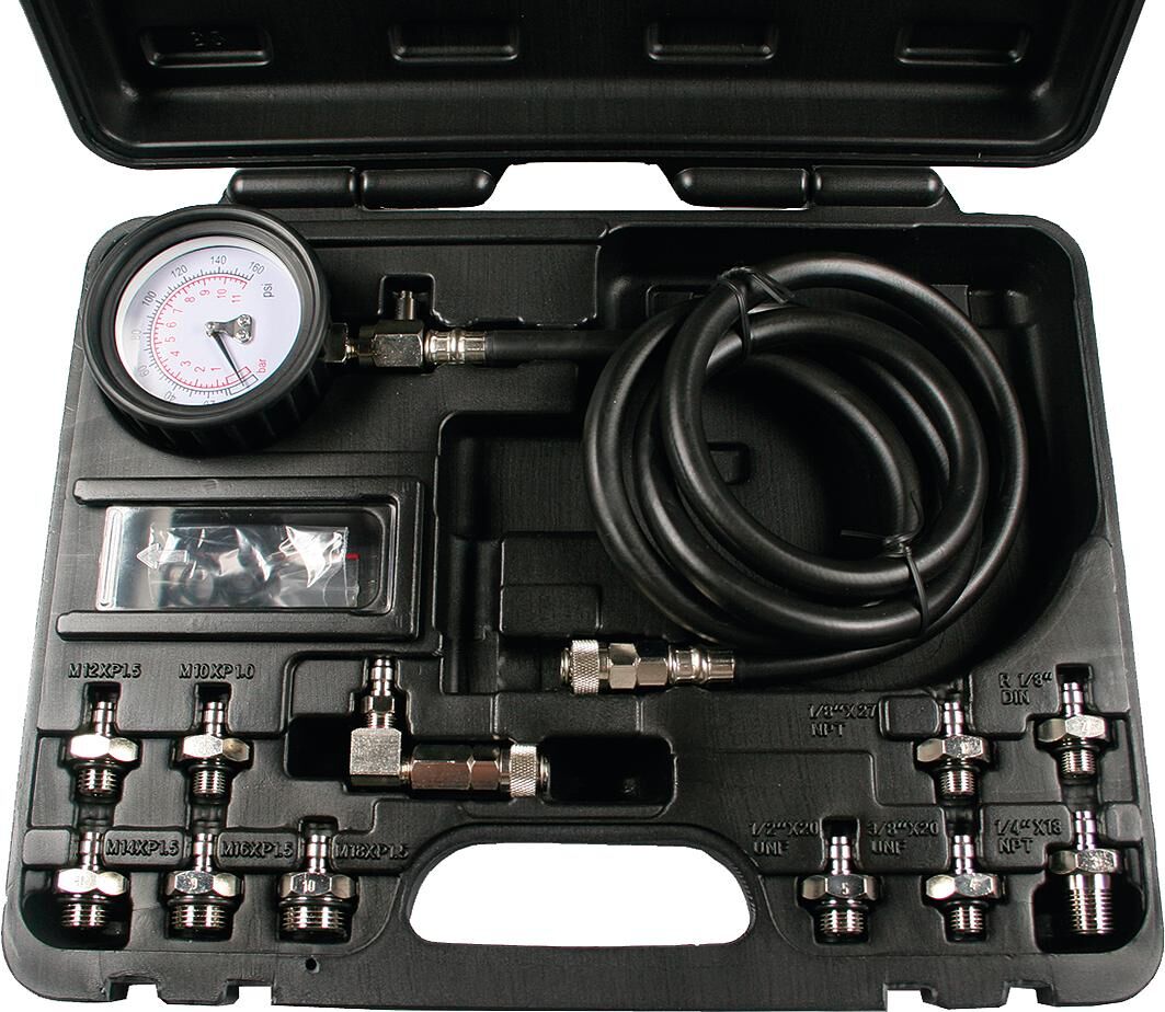 Busching oil pressure tester oil pressure tester set