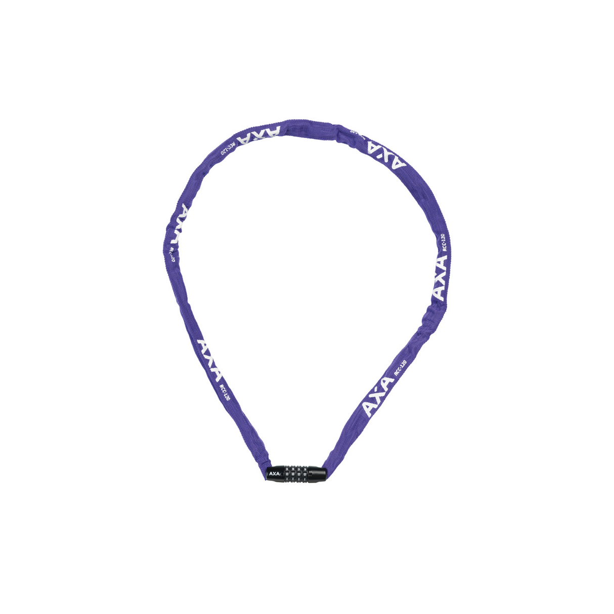 AXA Rigid chain lock 120cm purple, ART3