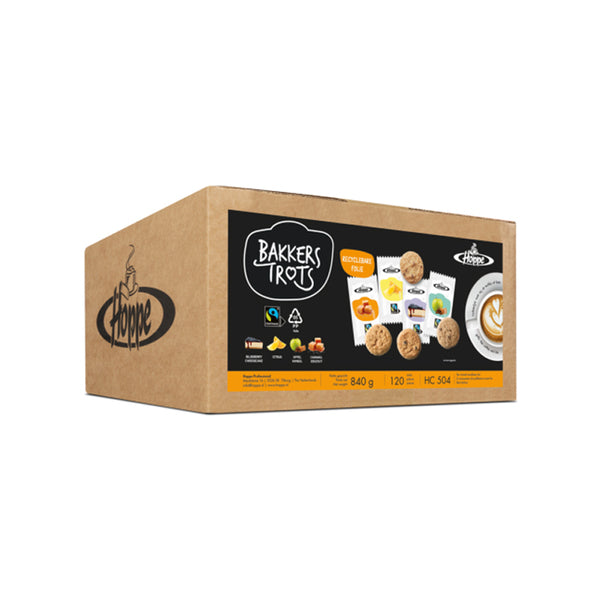 Mezcla para galletas de comercio justo orgullosa de Hoppe Bakers (120 piezas)