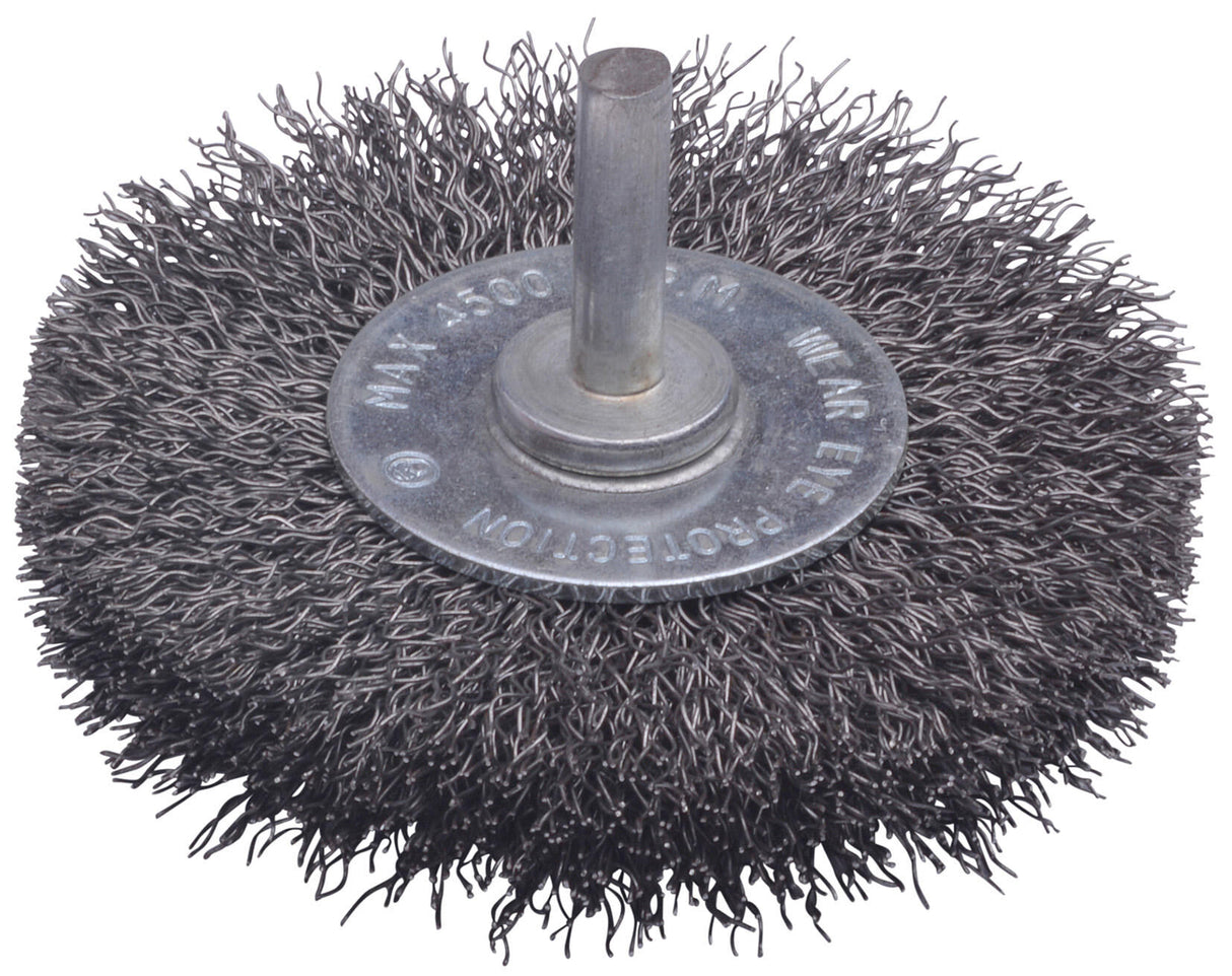 Sw stahl sw-stahl round brush round brush with 6mm shaf sw-steel d=75mm