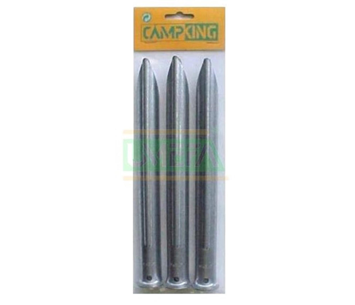 Campking 10x piquets de tente demi-rond 24cm