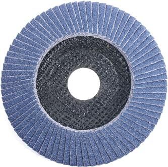 Norton flap disc vulcan r842 lamellar grinding wheel 125 x 22.2 mm k 40 straig