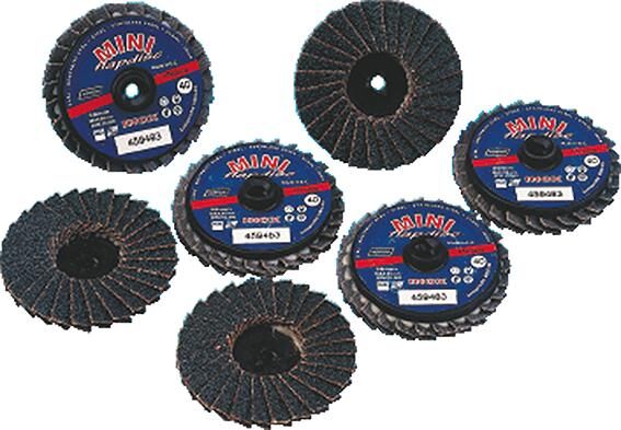 Norton flap disc mini flap x-treme r828 flaps. thread 50mm p60