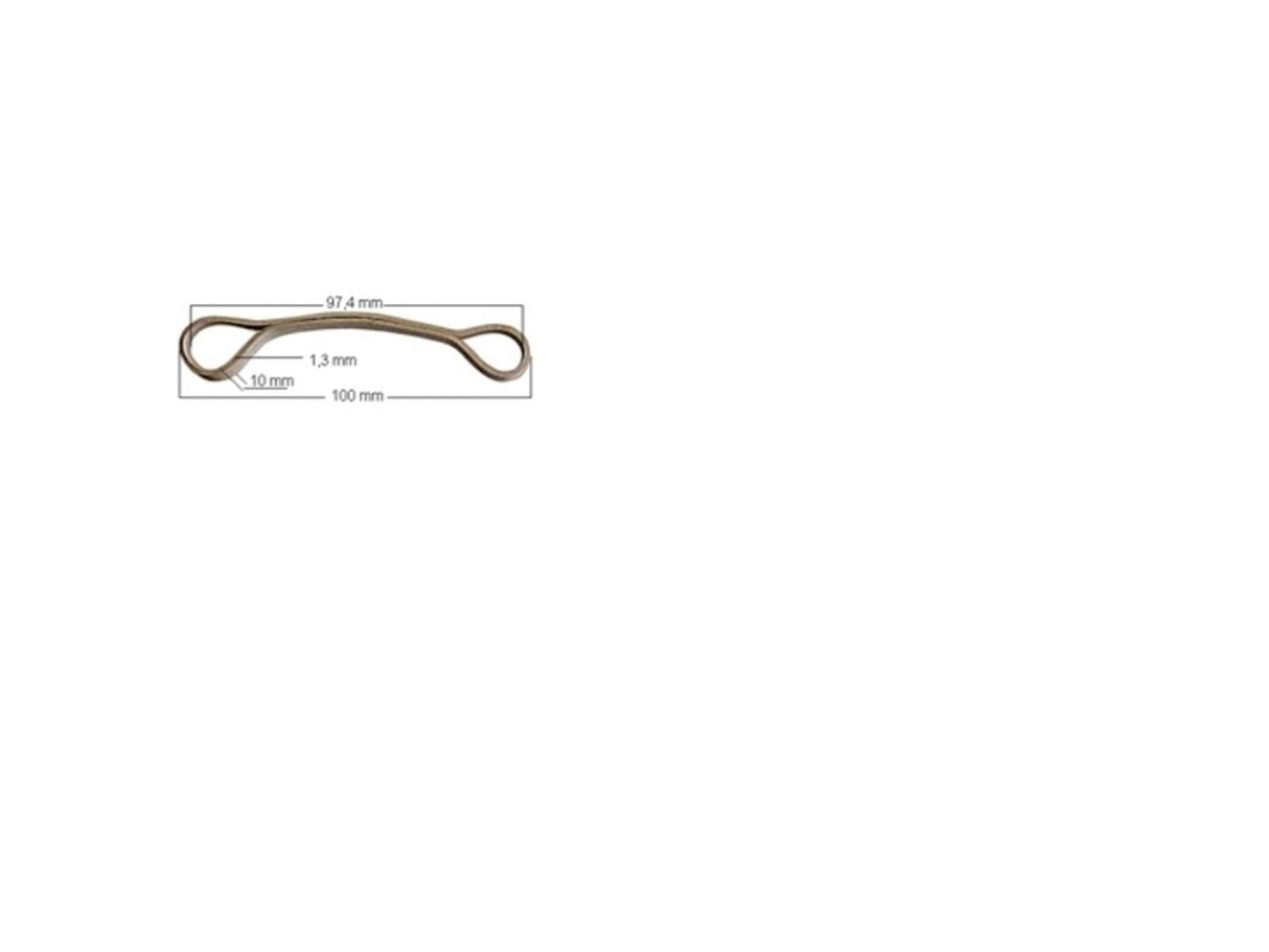 Camping 10 anneaux en caoutchouc 100x10x1,5 mm