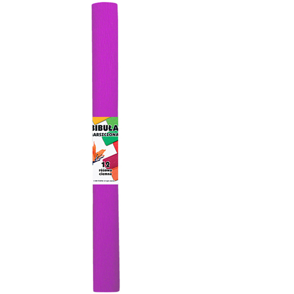 Dark pink crepe paper