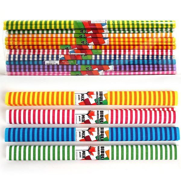 Crep papirnate črte, komplet 10