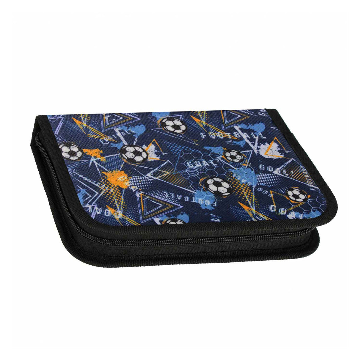 Etui med tilbehør fodboldblå, 25 stk.